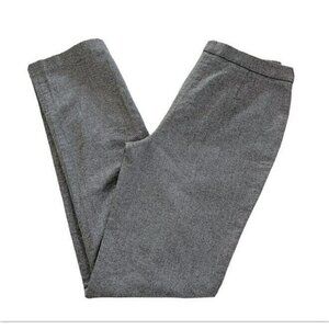 Dolce & Gabbana Women’s Sz 44 Gray Tweed Cotton Wool Blend Straight Leg Pants 30